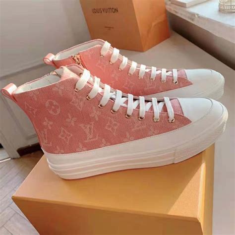 lv high neck shoes|louis vuitton sneakers for women.